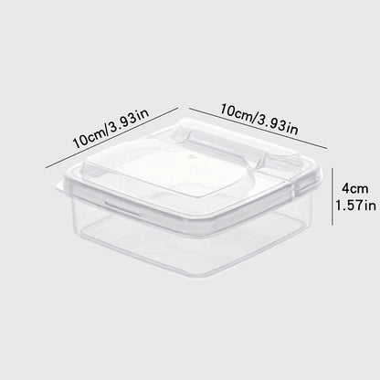 Plastic Refrigerator Storage Cheese Box, Cheese Container, Butter Block Cheese Slice Storage Box