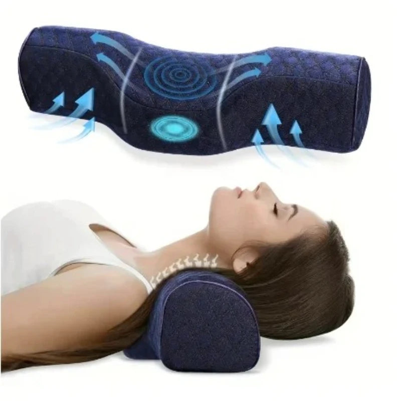 Orthopedic Neck Pillow: Superior Cervical Support Soft Memory Foam, Breathable Washable, Ideal for Every Sleeper