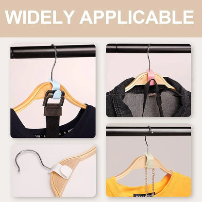 10Pcs Clothes Hanger Connector Hooks Magic Heavy Duty Cascading Connection Space Saving Extenders Clips For Organizer Closet