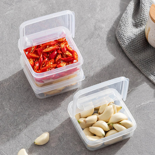Plastic Refrigerator Storage Cheese Box, Cheese Container, Butter Block Cheese Slice Storage Box