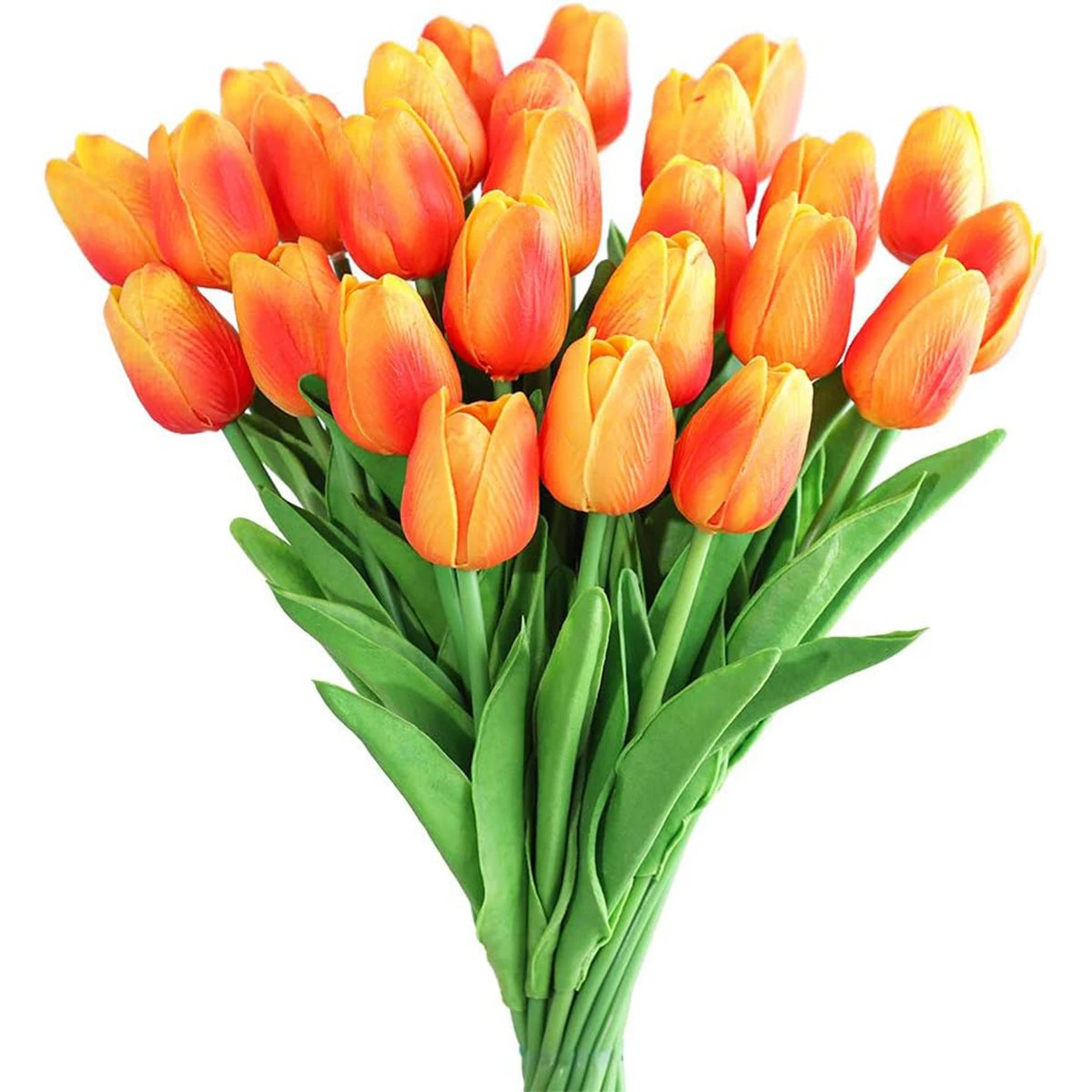 10/30PCS Artificial Flowers Real Touch Tulip Scrapbooking Vase Home Decor Wedding Garden Rose Arch Garland Mother's Day Bouquets