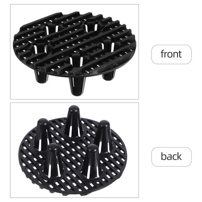 10pcs Durable Plastic Pot Feet Insect Net Anti Skid Elevator Stand for Flower Pots Gardening Plant Container Patio Deck