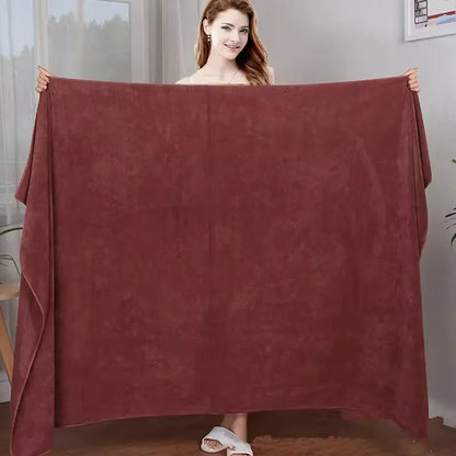 towel Microfiber Bath Towels – Super Absorbent, Soft, Fast Drying and Oversized Bath Lines Multipurpose for Travel, Sports, Spa