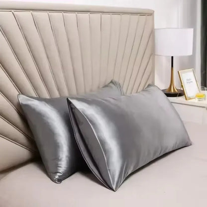 1pc Satin Pillowcase for Skin and Hair, Satin Pillow Cases Set of 1 Soft Breathable Smooth Cooling Pillow Covers for Sleeping