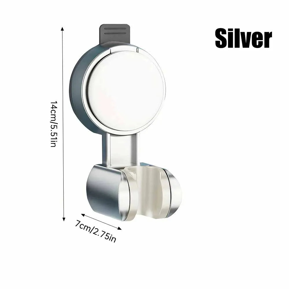 1Pc Universal Shower Head Holder Adjustable Strong Adhesive ABS Shower Brackets Suction Cup Wall Mount Waterproof Shower Base