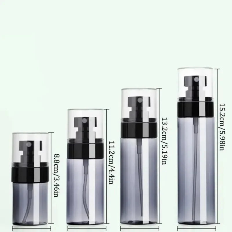 Travel Size Ultrafine Mist Spray Bottle Portable Refillable Trigger Sprayer for Skincare Alcohol Cleaning Face