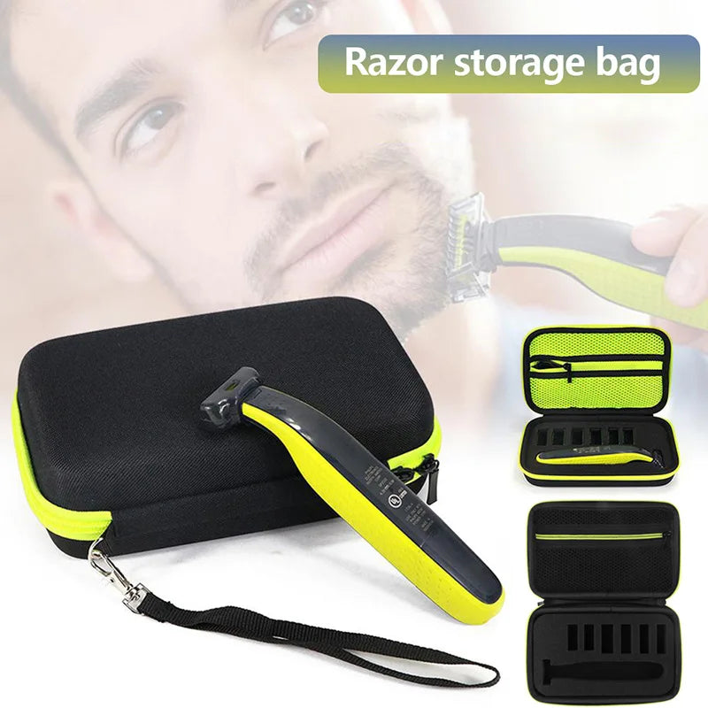 Portable Travel Shaver Storage Box Eva Shaver Bag, Lightweight And Waterproof