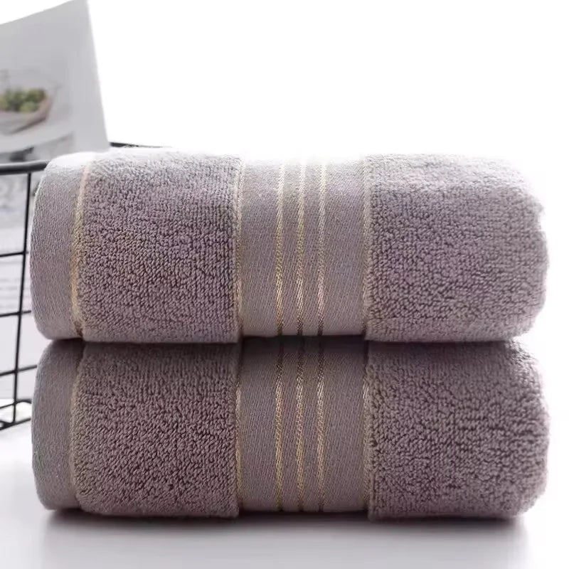 1 Towel Thickened Absorbent Towel Pure Cotton Quick Absorbent Soft Quick Dry Thickened Face Towel
