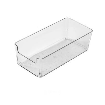 Acrylic Storage Box Desktop Cosmetics Transparent Plastic Box Dormitory Household Facial Mask Skin Box Refrigerator Storage Box