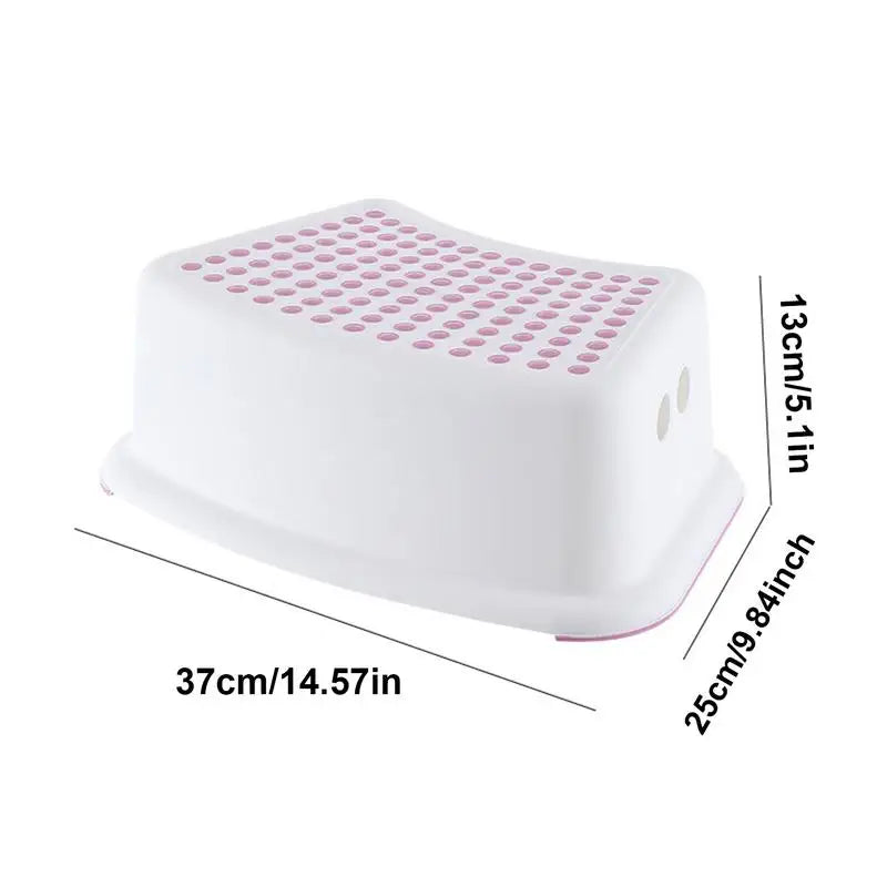 Toilet Squat Stool Non-slip Bathroom Potty Step Stool Ergonomic and Stable Squatting Stools Heavy Duty Potty Stool for Children