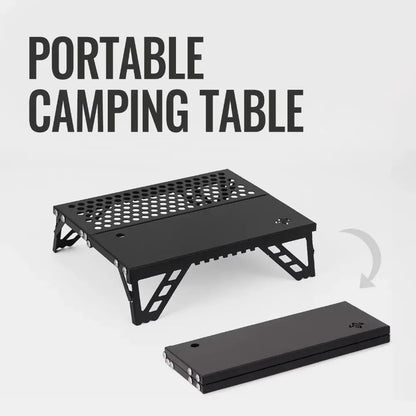 Portable Mini Folding Table Single Person Use Folding Camping Table Ultra Light Aluminum Small Coffee Table Outdoor