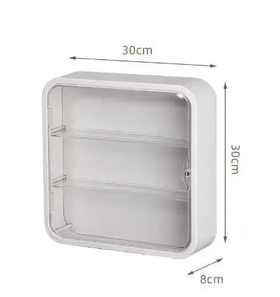 Wall Mounted Doll Blind Box Storage Display Rack Magnetic Suction Figurine Display Cabinet Dustproof Doll Blind Box Storage Box
