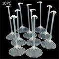 10/20PCS/lot Transparent Stand Support For Dolls Clear Color Toy Figure Display Holder Prop Up Mannequin Model