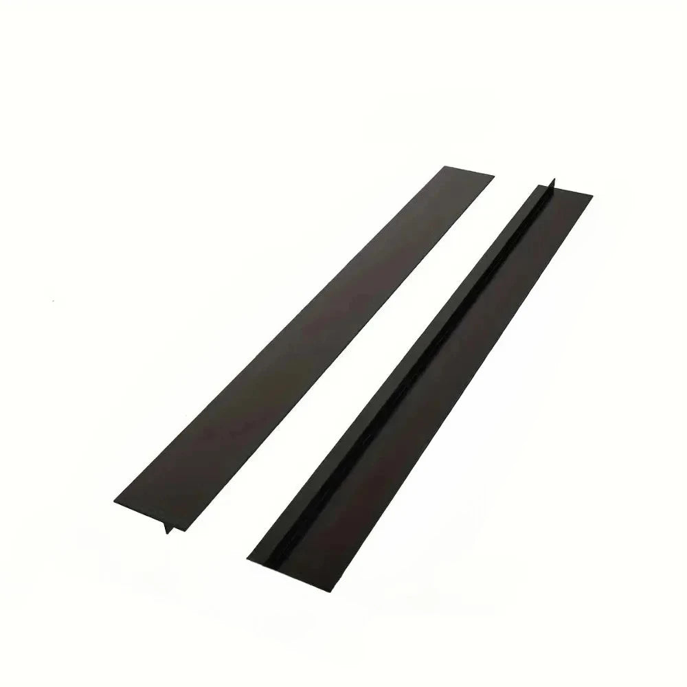 Silicone Gap Strip, Kitchen Gas Stove Sealing Strip, Kitchen Anti-Oil Anti-Stain Strip, Silicone Seal Insert Strip