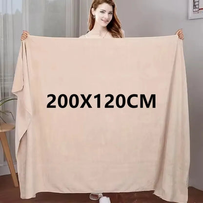 towel Microfiber Bath Towels – Super Absorbent, Soft, Fast Drying and Oversized Bath Lines Multipurpose for Travel, Sports, Spa