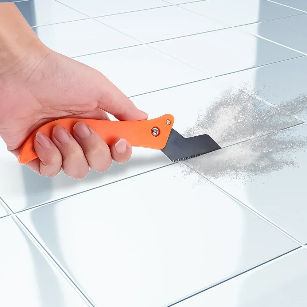 Professional Gap Hook Knife Tile Repair Tool Old Mortar Cleaning Dust Removal Steel Construction Hand Tools