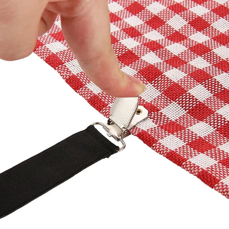 Triangle Bed Sheet Holders Fitted Sheet Clips Adjustable Sheet Suspenders Mattress Gripper Clips for Bed Mattress Cover