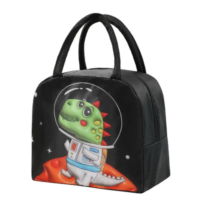 Lunch Bag Thickened Handheld Insulated Lunch Box Bag Children Cute With Meals Lunch Box Bag