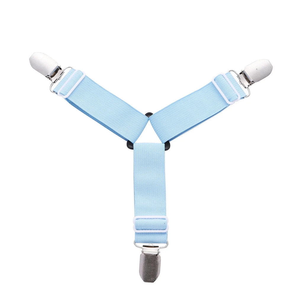 Triangle Bed Sheet Holders Fitted Sheet Clips Adjustable Sheet Suspenders Mattress Gripper Clips for Bed Mattress Cover