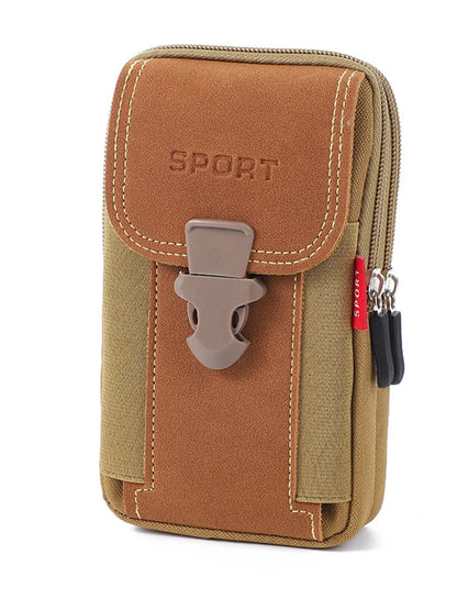Man Belt Pouch Mobile Phone Bag Holster Bag Molle Waist Bag Pack Small Tactical Duty Belt Backpack Card Holder