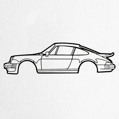 HelloYoung Metal Racing Car Wall Art Durable Sports Decor for Kids Room