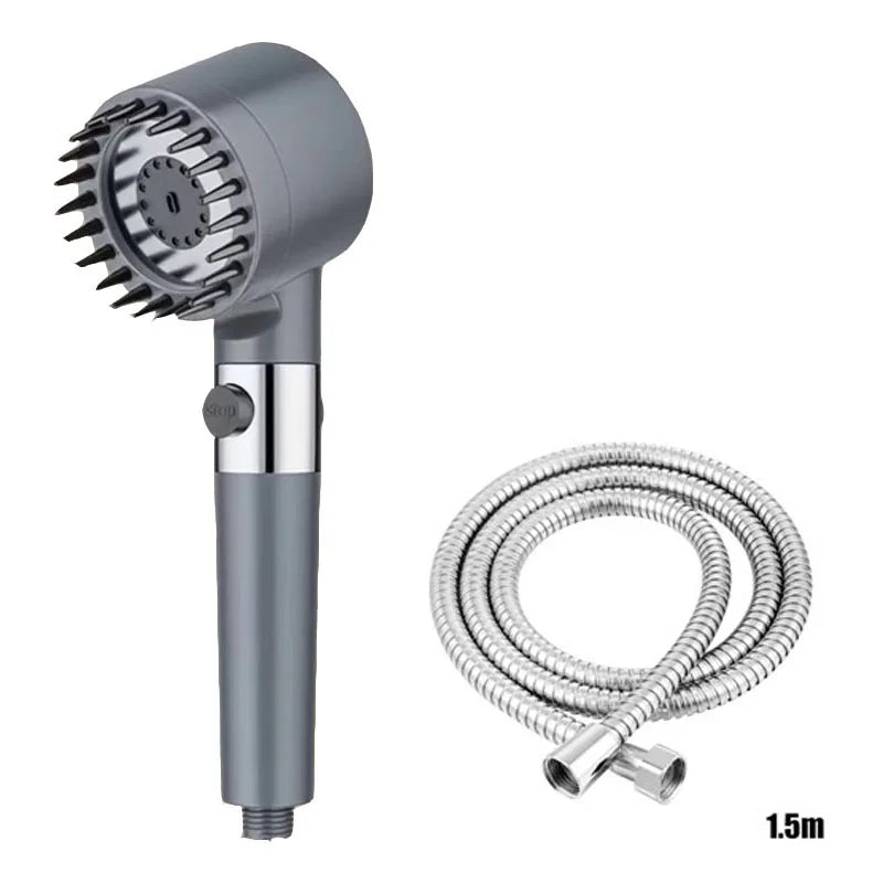 Three Speed Adjustment Bathroom Supplies Head Massage Portable Shower Filter Showers for Bathroom Accessories Showerhead Items