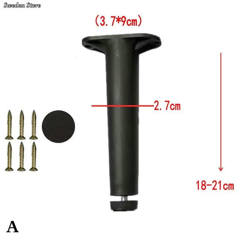 Telescopic Adjustable Bed Beam Support Foot Reinforced Plastic Furniture Leg Sofa Leg Bed Bottom Load Bearing Bracket 1X