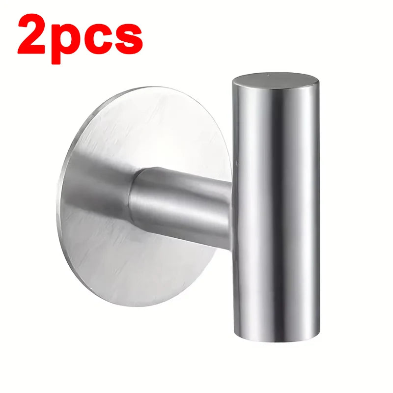 Stainless Steel Hook for Hanging，Coat Towel Hooks for Bathrooms Wall Mount，Heavy-Duty，Bedroom，Kitchen