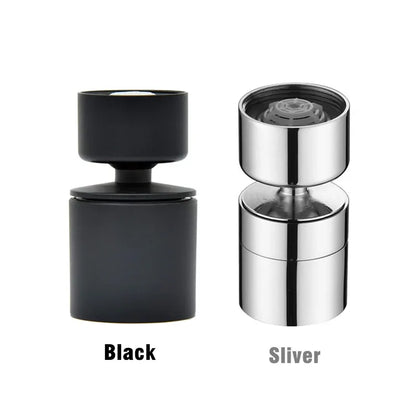 Brass New 2 Mode Washbasin Faucet Nozzle 360° Rotary Splashback Faucet Aerator Kitchen Sink Pressurized Faucet Aerator Bubbler
