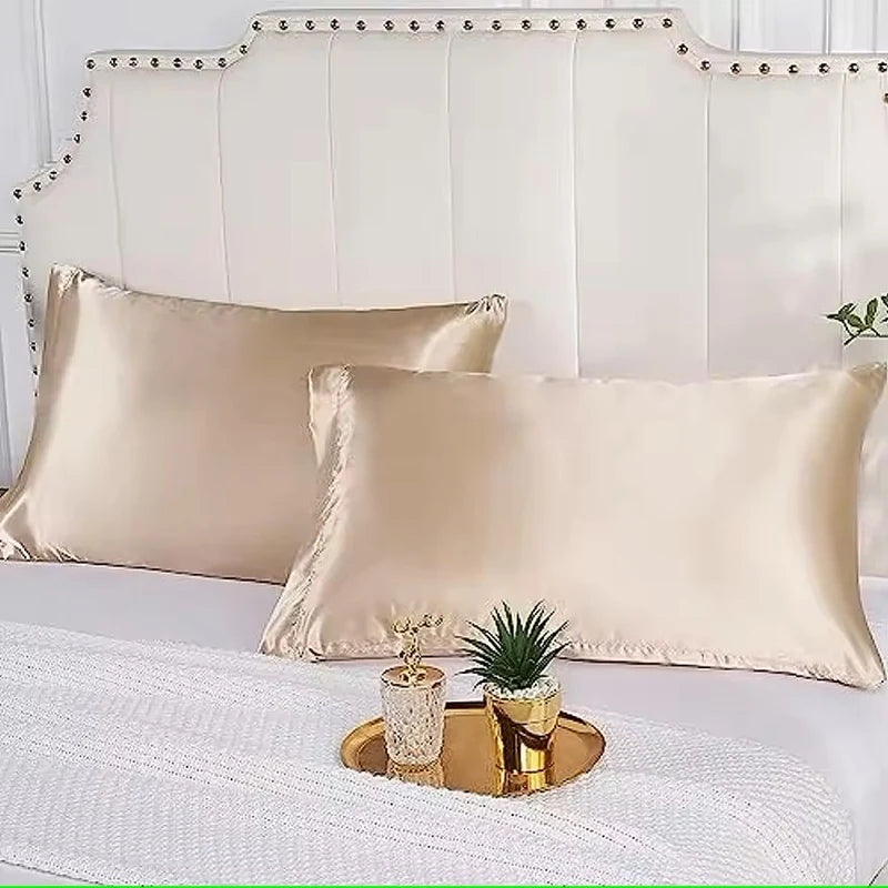 1pc Boost Beauty Sleep Silky Satin Pillowcases: Cooling, Hair and Skin-Friendly, Easy-Care
