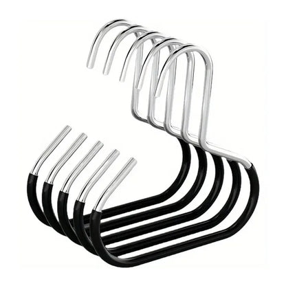 5pcs Baseball Cap Hat Rack Organizer Stainless Steel Hat Hanger Hanging Cap Holder Non-Slip Wall Mount Hook Organizer for Caps
