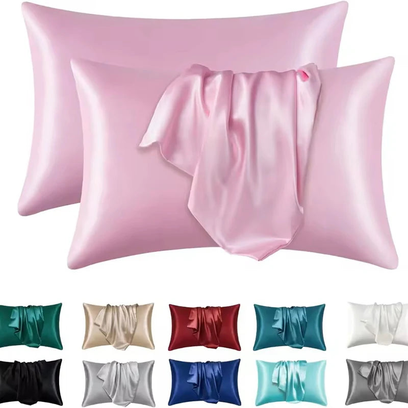 1pc Boost Beauty Sleep Silky Satin Pillowcases: Cooling, Hair and Skin-Friendly, Easy-Care