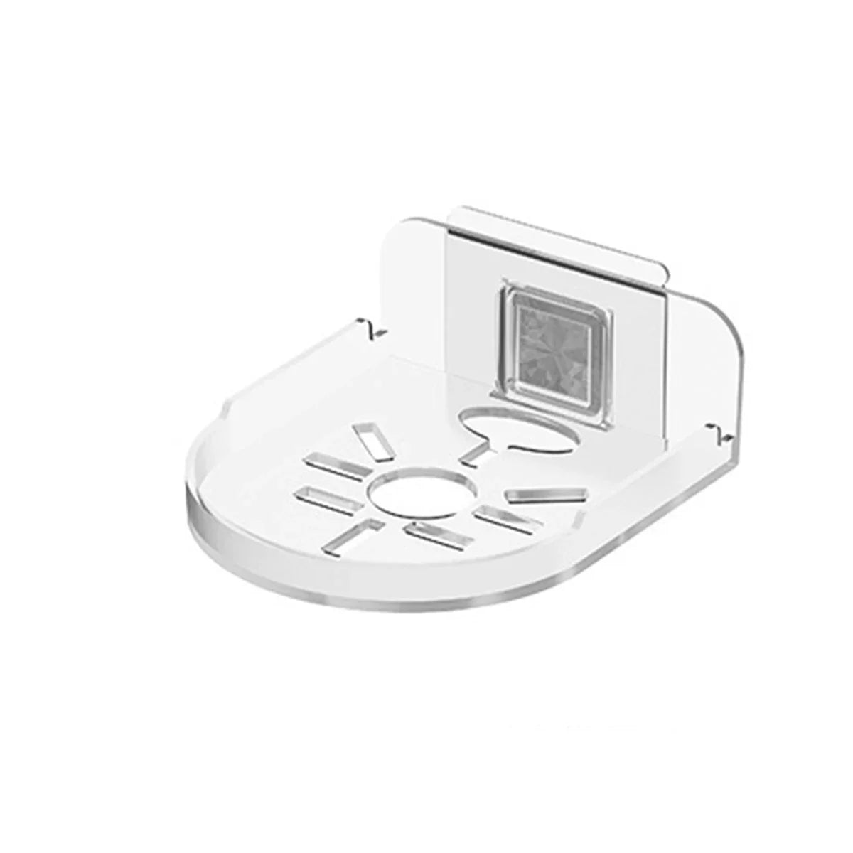 1/2PCS Wall Mounted Camera Bracket Adhesive, No Drilling, Household Indoor Storage, Fixed Monitoring Rack, Tray, Item Storage