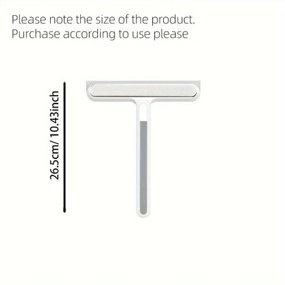 1pc Silicone Water Wiper Plate Glass Cleaner Scraper Car Windshield Cleaning Squeegee For Car Windshield Window Bathroom Kitchen