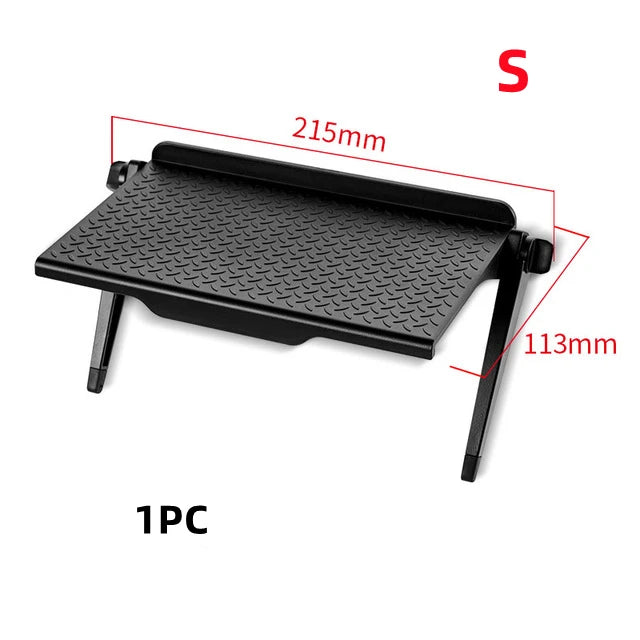 Adjustable TV Screen Top Storage Shelf Computer Monitor Screen Top Storage Rack TV Media Box Router Shelf Rack Home Organizer