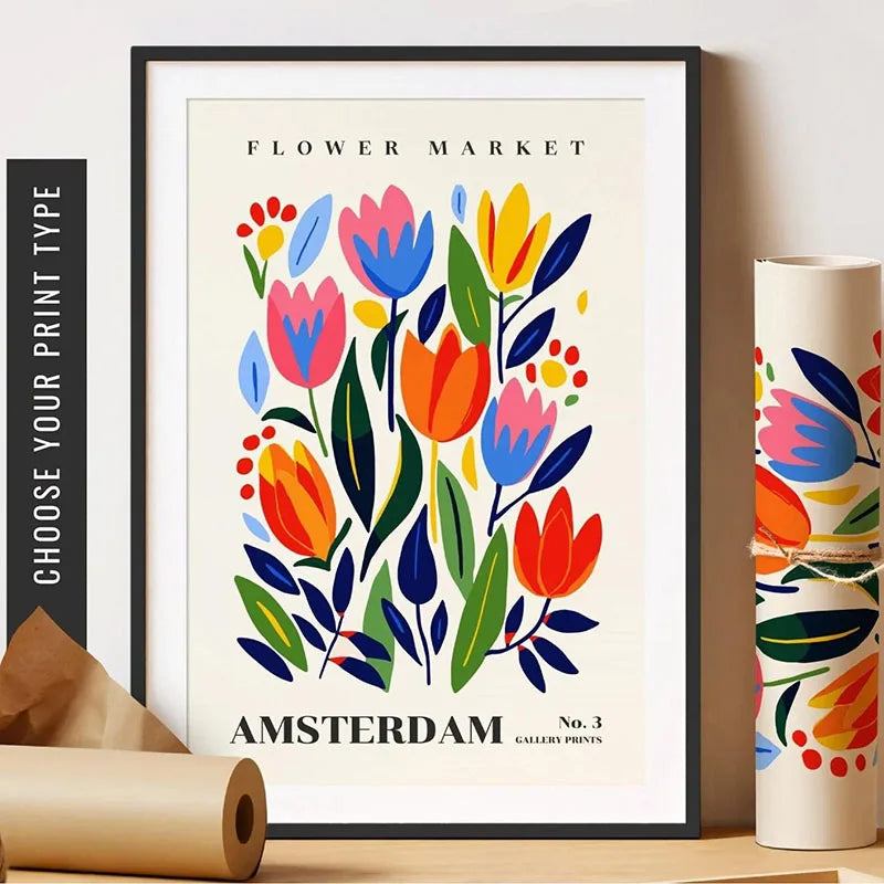 1pc Green Botanical Leaves Interior Art Print Houseplants Nature Indoors Canvas Wall Home Decor Calming Poster Foliage and Plant