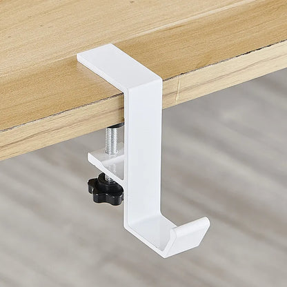 1/2pc Adjustable Desk Edge Hook Gaming Headset Desk Hanger Backpack Storage Hanging Hook Holder Punch-free Home Universal Hook