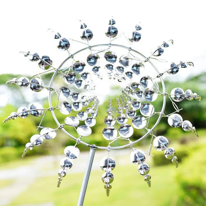 Wind Spinner,Windmill Rotating,Garden Decoration Outdoor Metal Garden Art Outdoor Decor