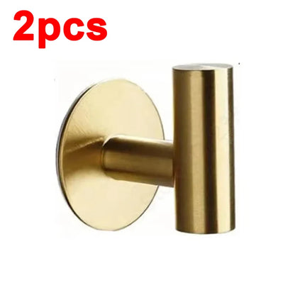 Stainless Steel Hook for Hanging，Coat Towel Hooks for Bathrooms Wall Mount，Heavy-Duty，Bedroom，Kitchen