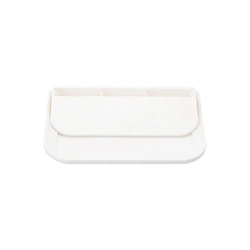 1pcs Wall Mounted Shelf Saving Space Foldable Storage Rack Punch-Free Phone Holder Wifi Router Storage Tray BathroomOrganizer