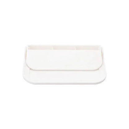 1pcs Wall Mounted Shelf Saving Space Foldable Storage Rack Punch-Free Phone Holder Wifi Router Storage Tray BathroomOrganizer