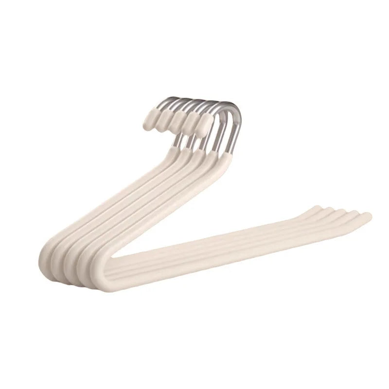10PCS Goose Type Dip Plastic Pants Rack Wardrobe Dormitory Telescopic Z Type WOMEN'S Clothes Rack Multi Layer Storage Pants Rack