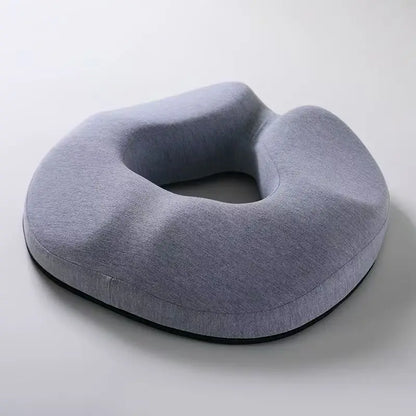 Ergonomic Memory Foam Donut Seat Cushion,Office Comfort Pillow for Cailbone Pain, Bed Sores, Hemorrhoids, Sciatica  ﻿