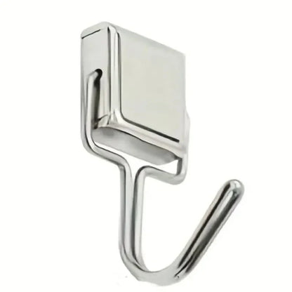 50PCS Strong Magnetic Hooks Multi-Purpose Storage Hooks Home Kitchen Bar Storage Hooks Key Storage Hooks Bathroom Hangers