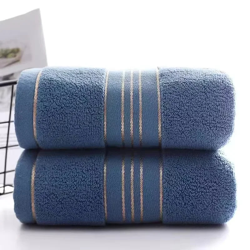 1 Towel Thickened Absorbent Towel Pure Cotton Quick Absorbent Soft Quick Dry Thickened Face Towel