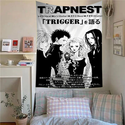 Japanese Classic Anime NANA  High School DxD Hippie Wall Hanging Tapestries for Living Room Home Dorm Decor Art Home Decor