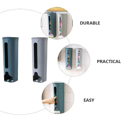 Wall Mounted Underwear Socks Organizer Storage Box with No Trace Hooks Home Organization Solution for Underwear And Socks