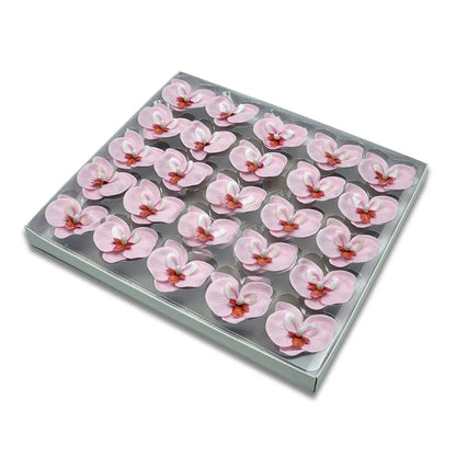 High QualityButterfly Orchid Head Phalaenopsis Artificial Flower Wedding Bouquet DIY Gift Box Party Home Decor  Fragrant Flower