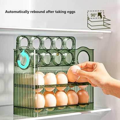 Egg Storage Box Storage Organizer Egg Storage Tray For Kitchen Kitchen Accessories
