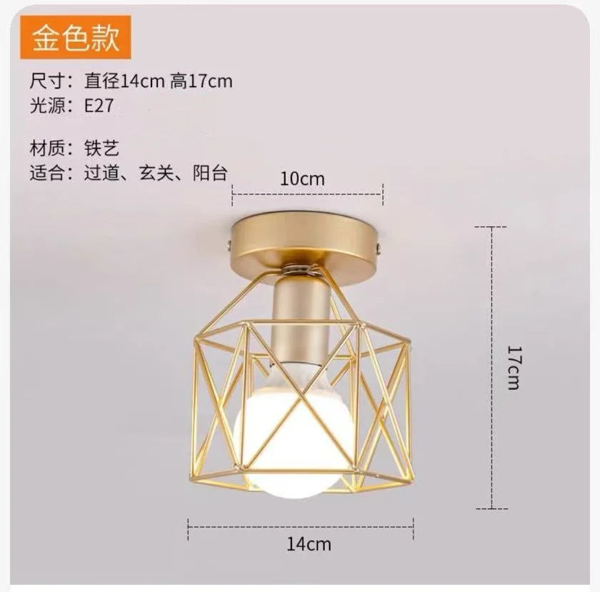 vintage industrial E27 ceiling lamp to enhance your living space. Perfect for adding beauty andNew Stylish, modern, retro